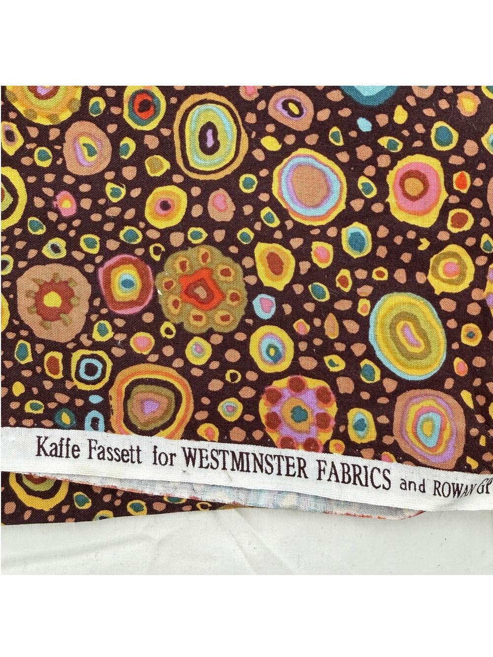 Kaffe Fassett Retired Westminster Rowen Roman Glass Fabric 13"x42" GP01